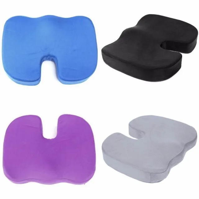 Memory foam orthopaedic seat cushion