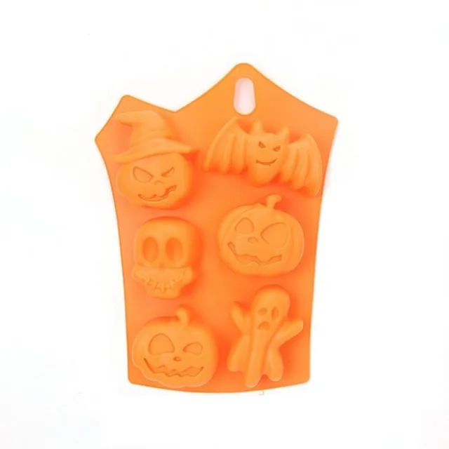 Moule à pâtisserie en silicone tendance avec motif Halloween