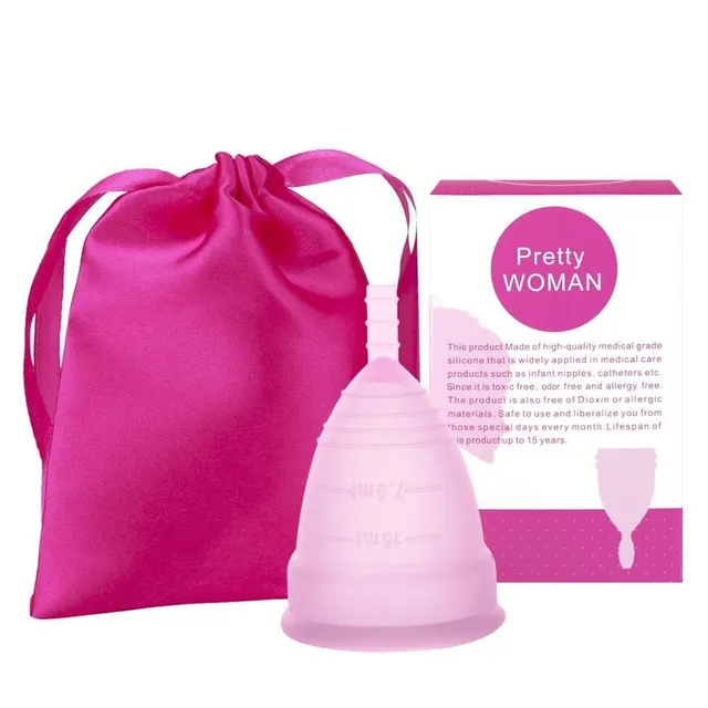 Women's silicone menstrual cup Moose | 2 pcs