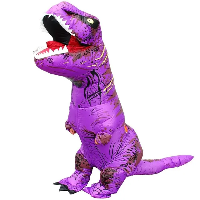 Nafukovacia T-Rex kosť pre zrelú žltú Max. fialova