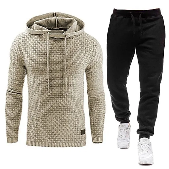 Men's knitted tracksuit