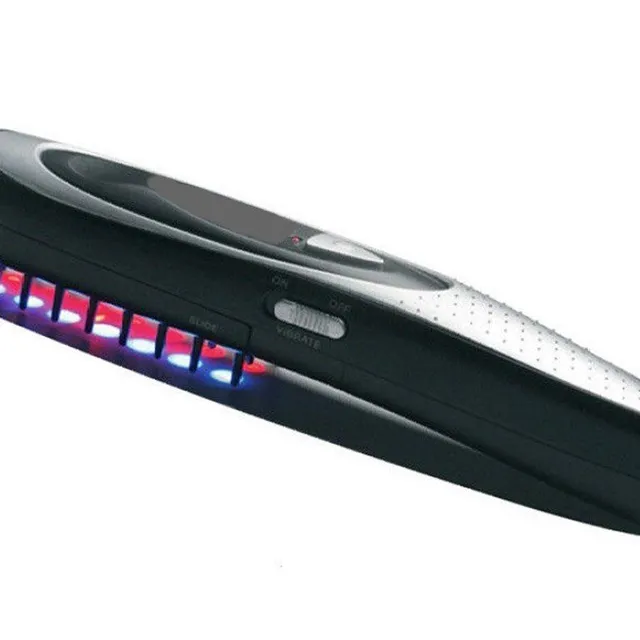 Pieptene laser cu terapie cu infraroșu pentru stimularea creșterii părului