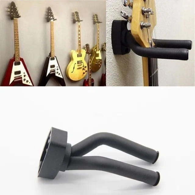 Wall-mounted guitar stand