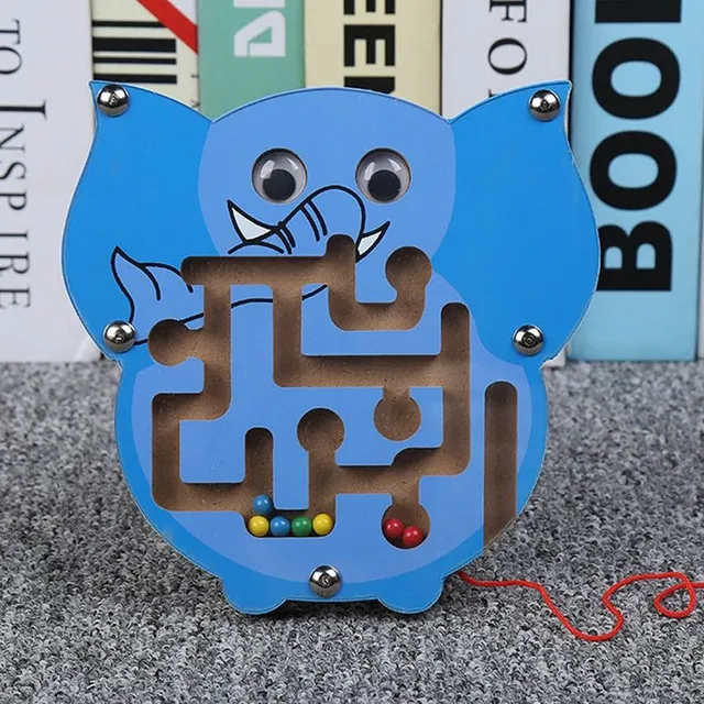 Wooden Magnetic Educational Animal