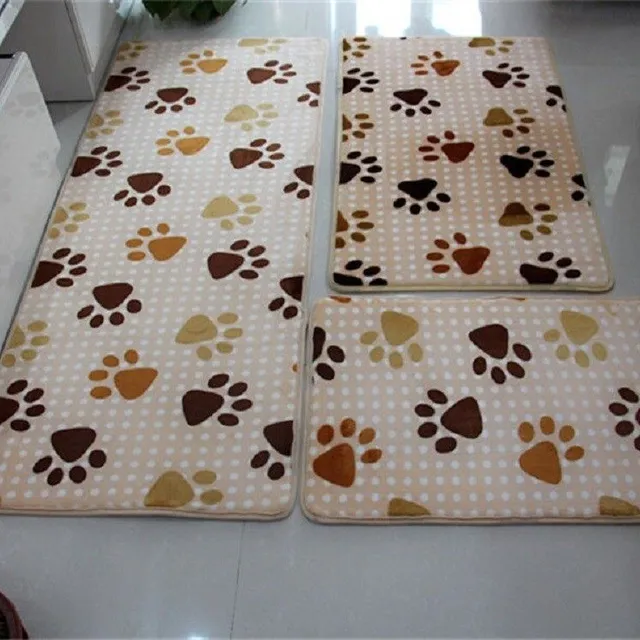 Bathroom mats with 3 pcs