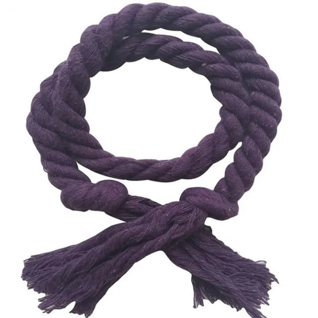 Dekoračné lano na závesy fialova