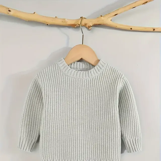 Warm and stylish knitted sweater for your bug - warms and delights in the winter months