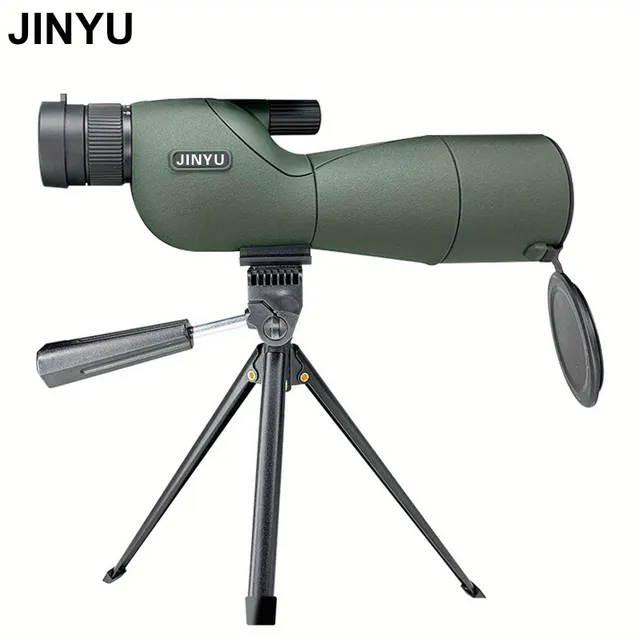 Nepremokavý teleskop BK7 HD pre pozorovanie vtákov a divoká hra s statívom, prenosným púzdrom a rýchlym telefónnym stojanom