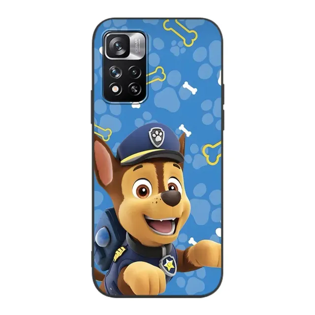 Stylish children's cover for Xiaomi Redmi phones with theme Paw Patrol