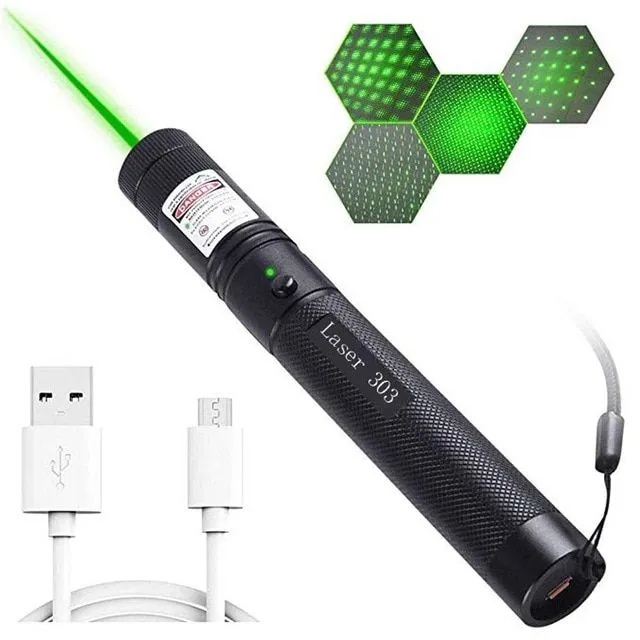 Laser pointer - multiple colours green