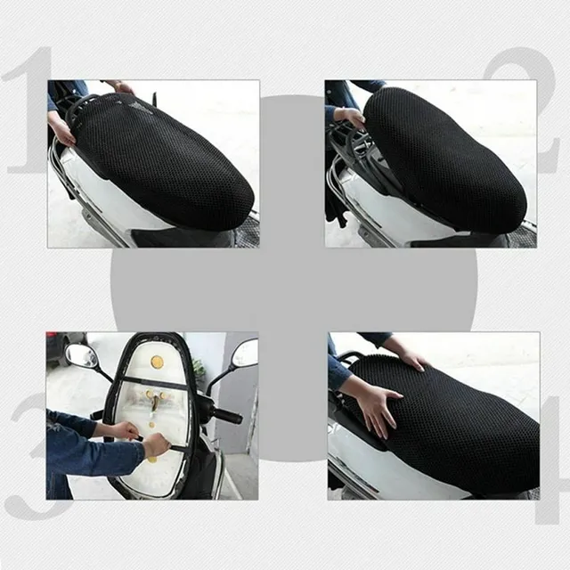 Motorcycle seat cover
