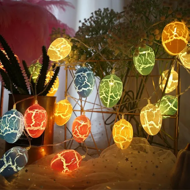 LED Decoration Chain - Easter Eggs