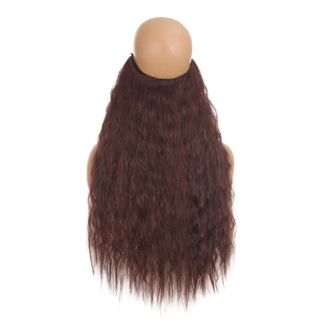 Synthetic hair extensions