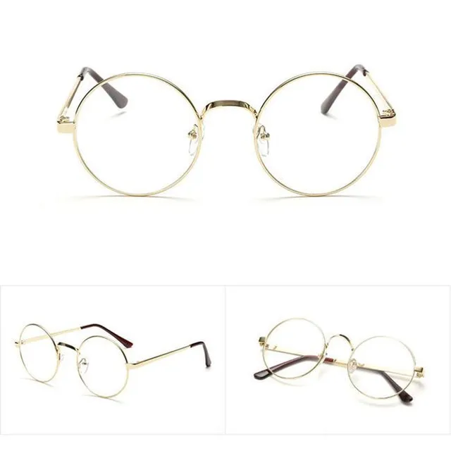 Retro glasses with round frames