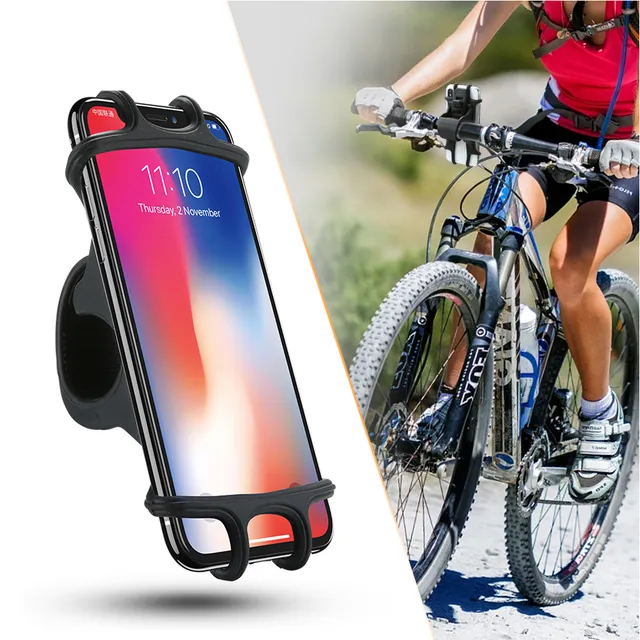 Držiak mobilného telefónu na bicykel