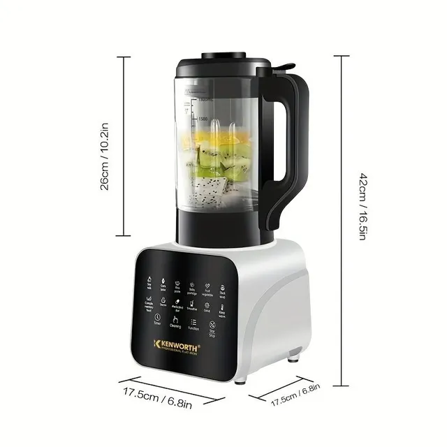 Multifunction mixer with cooking, 1.8 l, touch screen and smart menu
