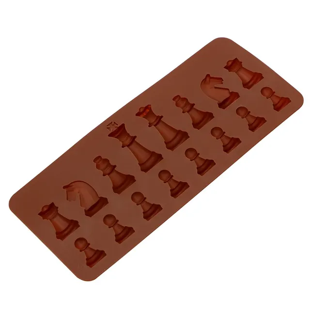 Mould for chocolate chess