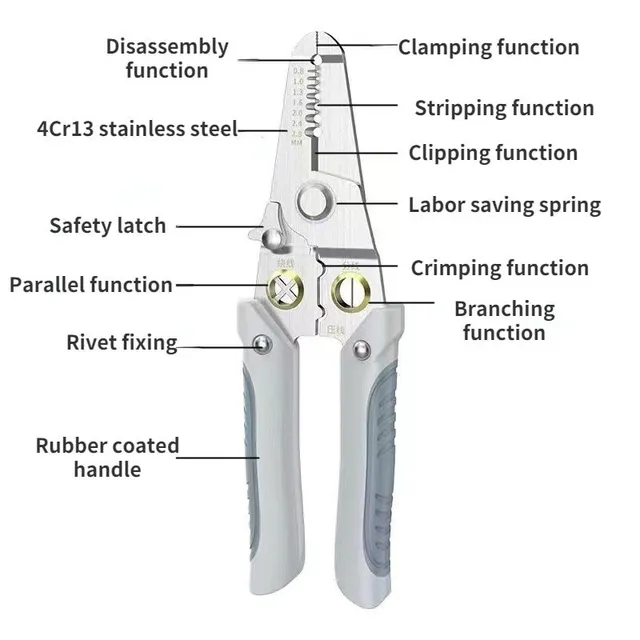 Wire Stripper Multi tool ire Stripper Electric Cable Stripper Cutter