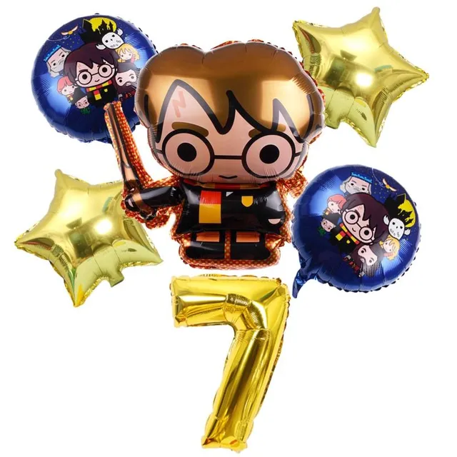 Harry Potter Birthday Party Balloons Set