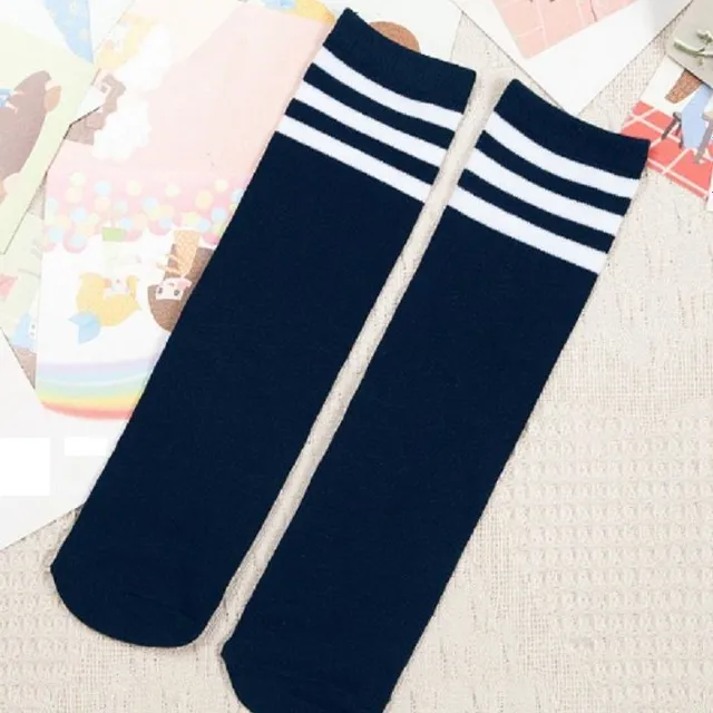 Baby color socks with stripes - 7 colors