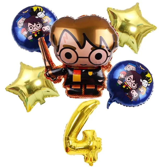 Zestaw balonów urodzinowych Harry'ego Pottera