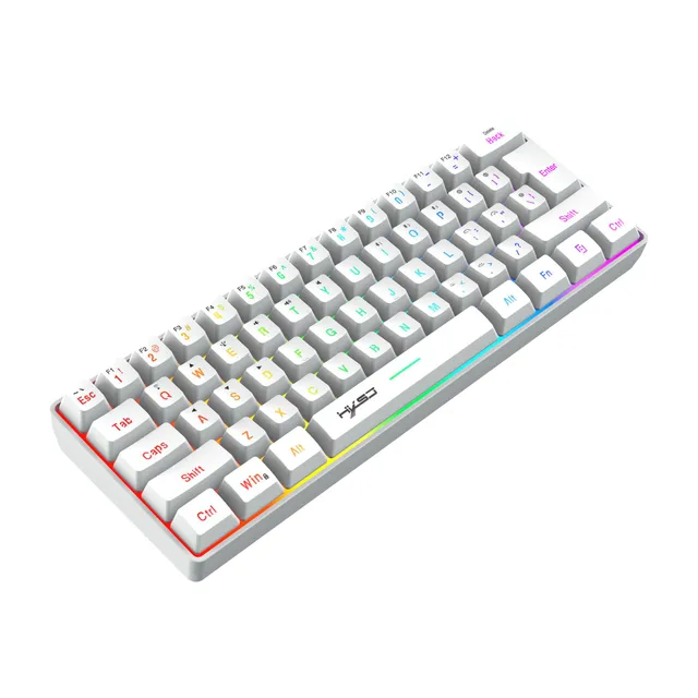 Mini tastatură de gaming cu retroiluminare RGB - wireless și impermeabilă