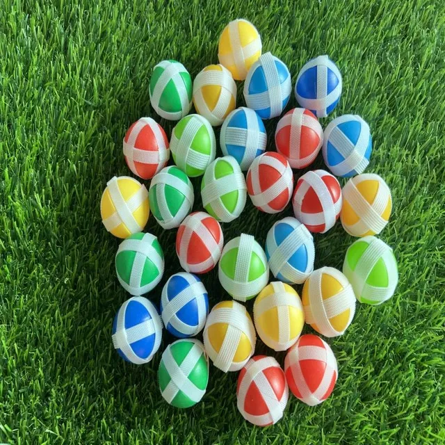 Set of coloured sticky balls with Velcro Velimir