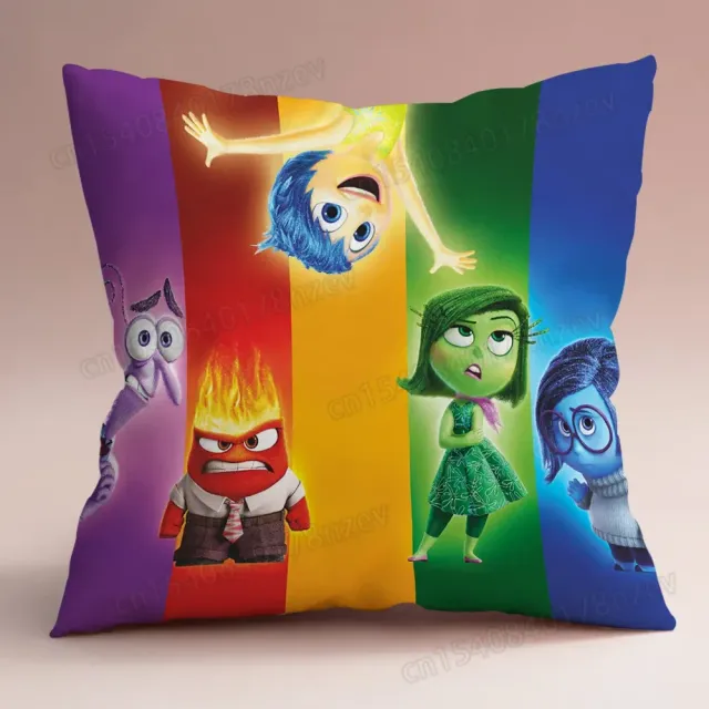 Printed cute pillowcase with motifs of favorite characters from a fairy tale In the head 2 - Inside Out 2