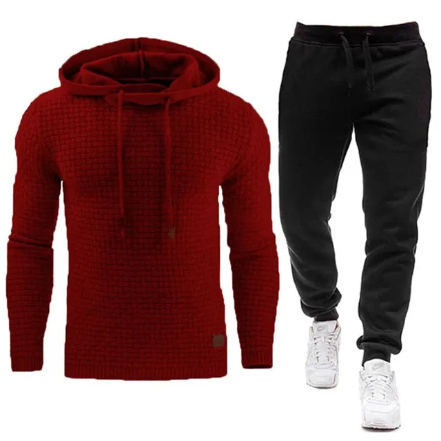 Men's knitted tracksuit