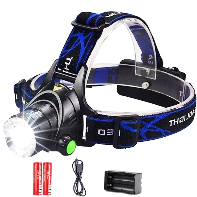 Universal waterproof hiking headlamp