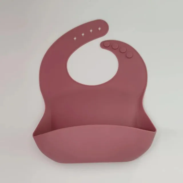 Col en silicone pour enfant - Bavoir imperméable pour bébés et tout-petits