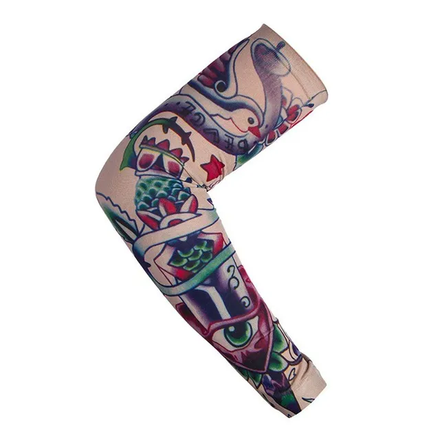 Fałszywy tatuaż unisex - elastyczny rękaw