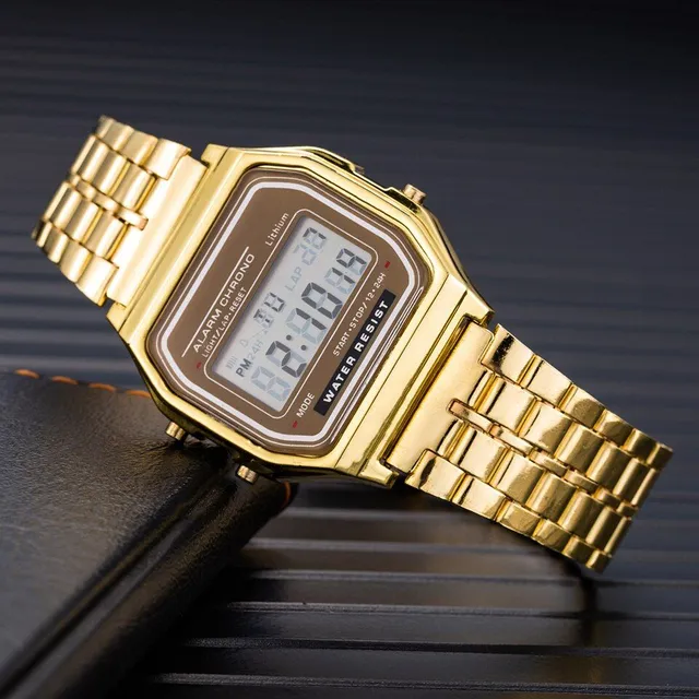 Men's retro casio watches