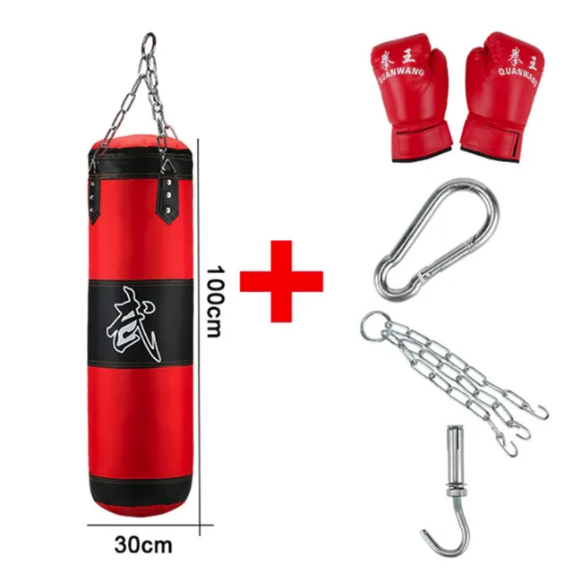 Boxing bag with chain