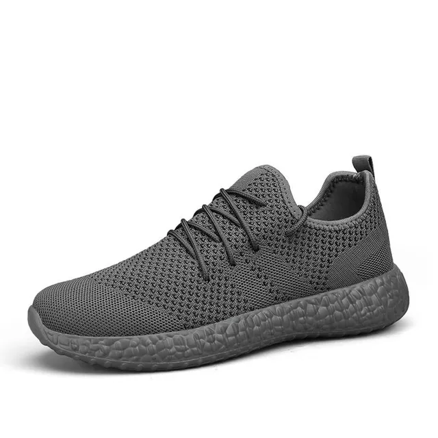 Men's light running shoes with lace, for comfortable running and walking