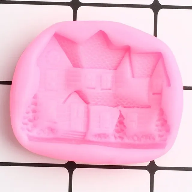 Silicone form house