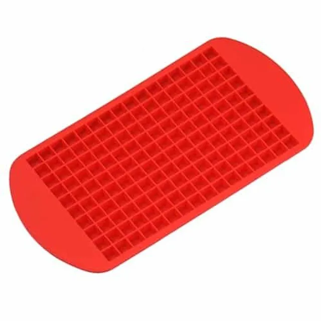 Silicone form for ice cubes