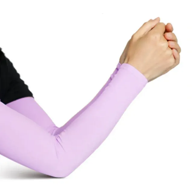 Compression arm warmers with thumb - protection for men and women during outdoor sports