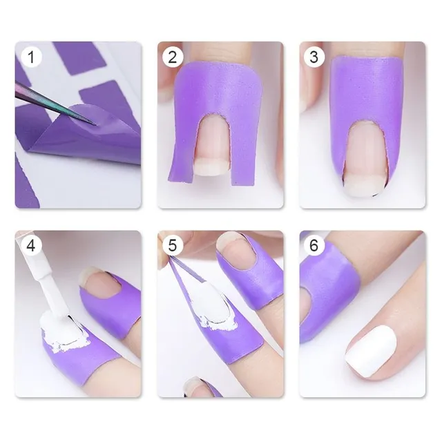 Cuticle protector for nail painting