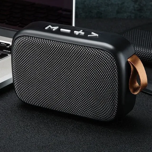 Portable mini bluetooth speaker suitable for nature and sports