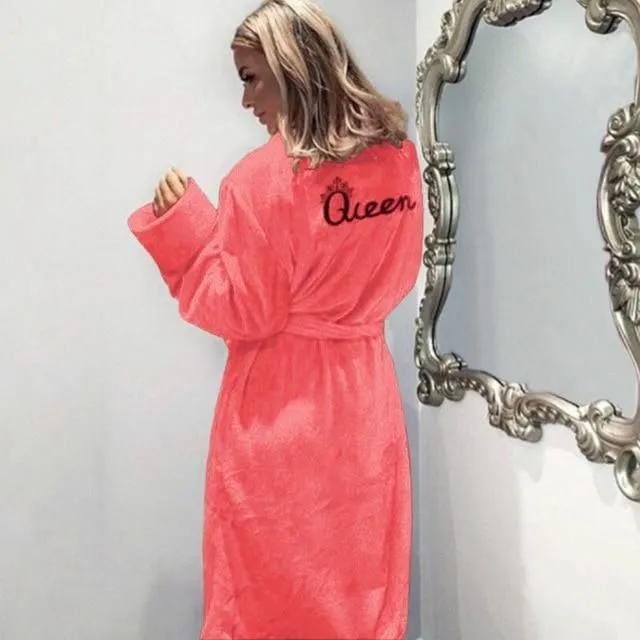 Casual women's dressing gown