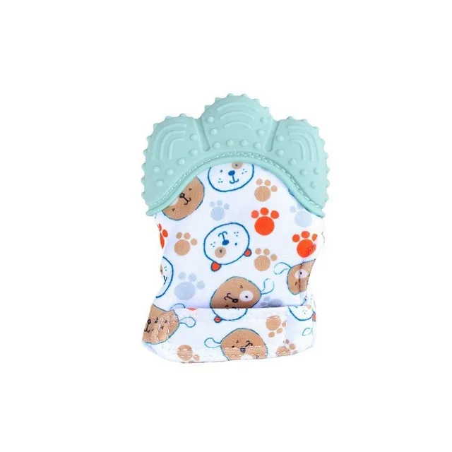 Children's gloves with teether