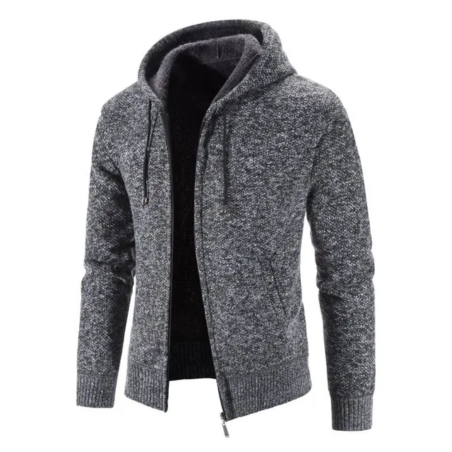 Stylish men's insulated sweatshirt WARMIE