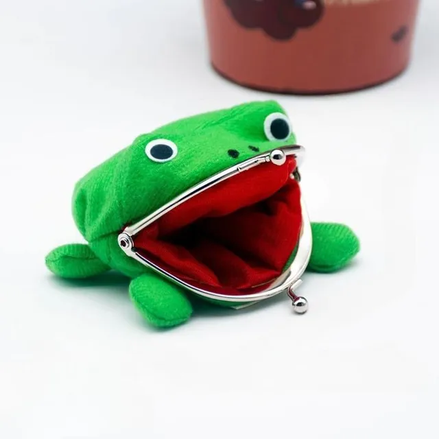 Funny money pocket for children - frog