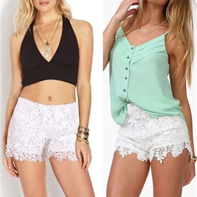 Women's laced shorts