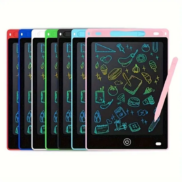 Magic drawing table - Colorful LCD writing board on doodle, writing and learning (ideal gift)