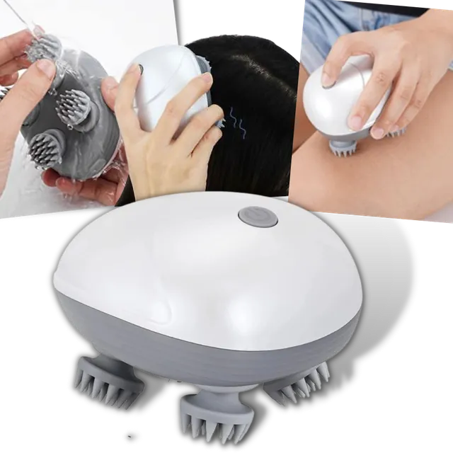 Vibrační masážní přístroj na pokožku hlavy