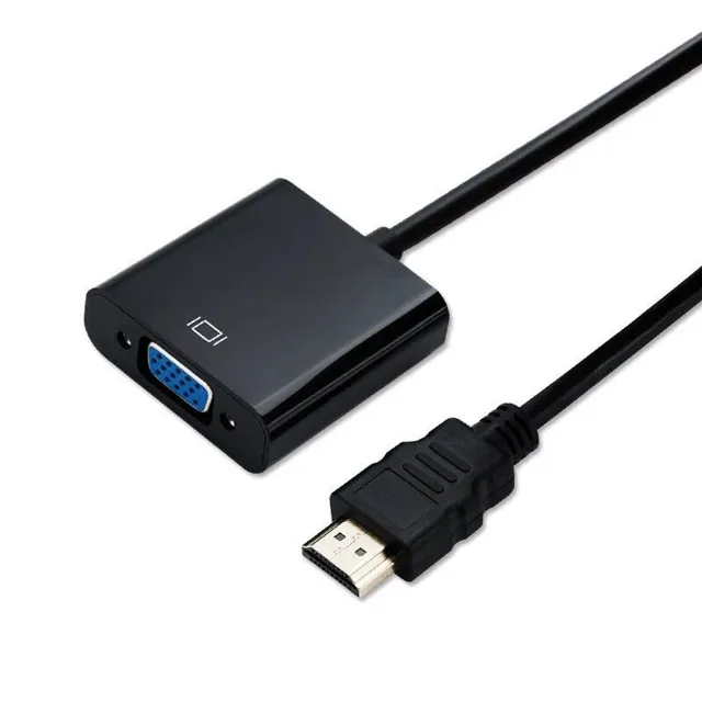 HDMI na VGA kábel prevodník s HD 1080P