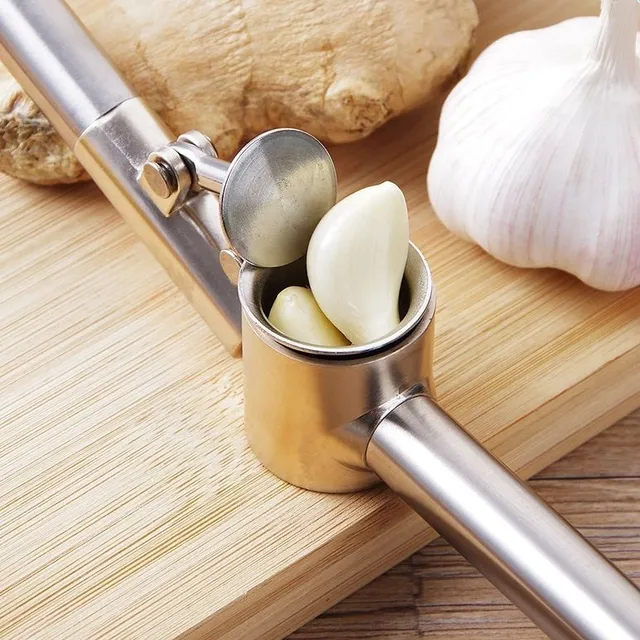 Stainless steel garlic press C320