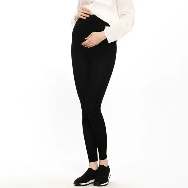 Wygodne legginsy z wysoką talią dla kobiet w ciąży
